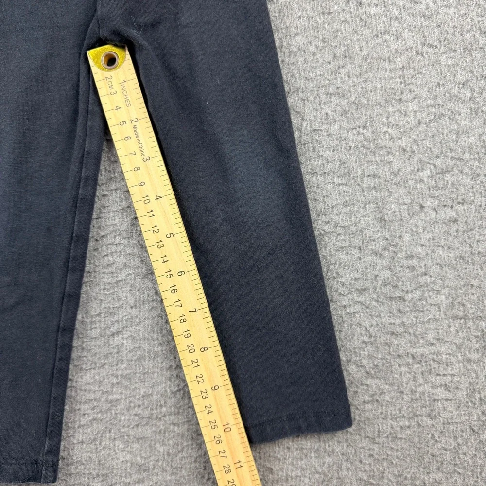 The Children's Place Black Leggings 2T Cotton‎ Blend Stretch Kids Pants
